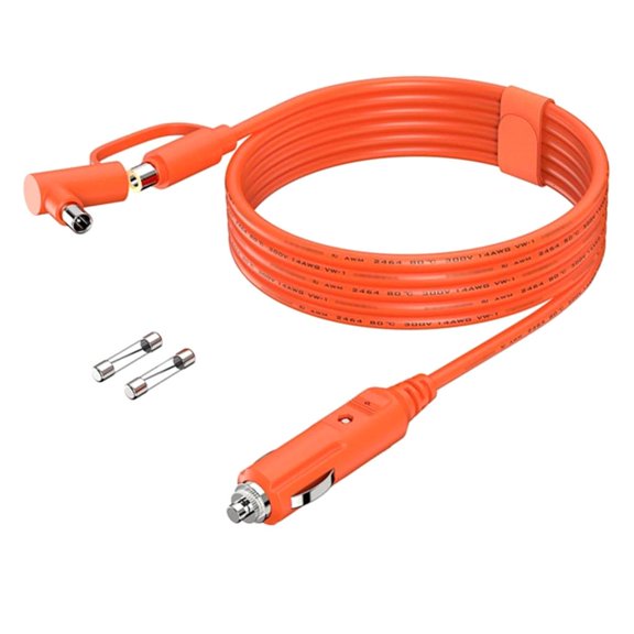 YongCo Vehicle Lighter Charging Wire Friction Resistant Plastic for Frequent Usage