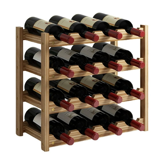 YongCo Wine Rack Dining Bar Display Wine Bottle Rack Wooden Wine Rack Wall Bottle Racks