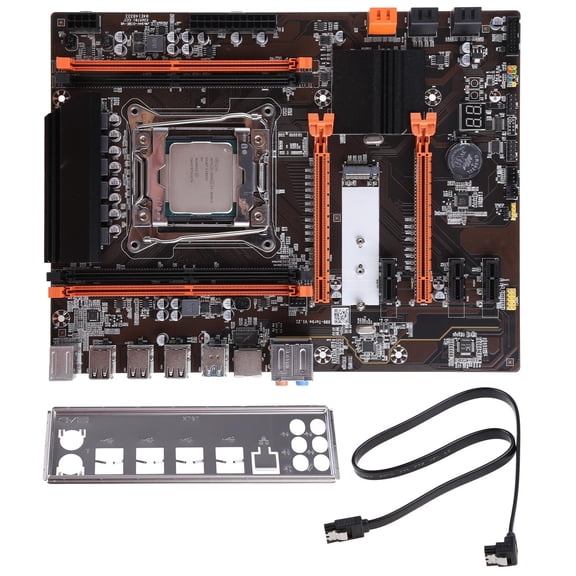 YongCo X99 Base Plate Motherboard 4 Channels for XEON 2620 CPU LGA2011-3 DDR4 Recc Memory USB3.0 SATA3.0 Port