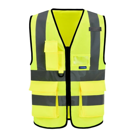 21 colour High visibility viz vest hi vis viz reflective safety vests for men