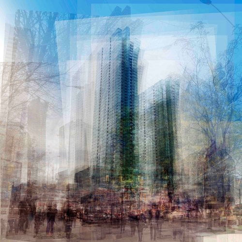 "Yonge at Sheppard" Painting Print on Wrapped Canvas
