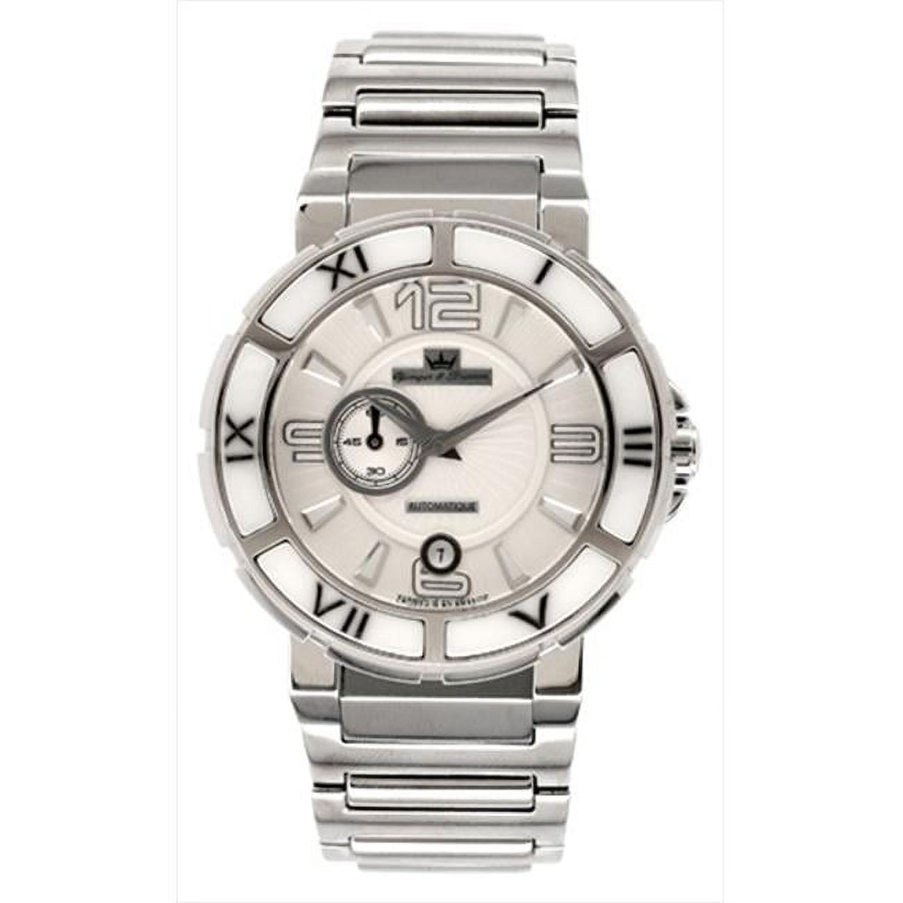 Yonger & Bresson Men's YBH 8321-10 M Automatic White Dial Steel