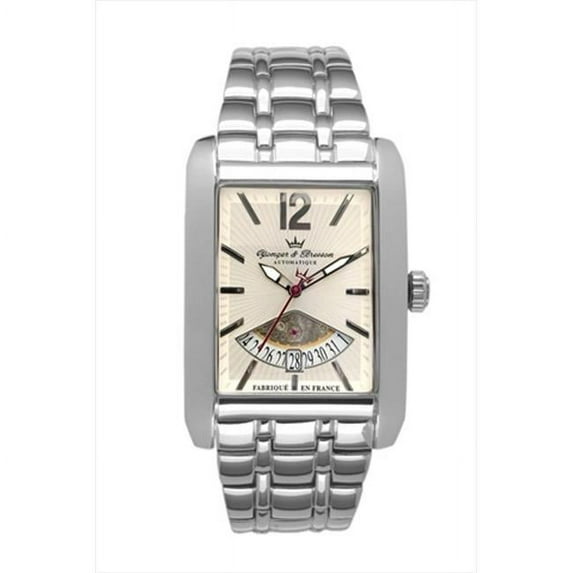 Yonger & Bresson Men's YBH 8335-02 M Monceau Automatic Stainless Steel Watch