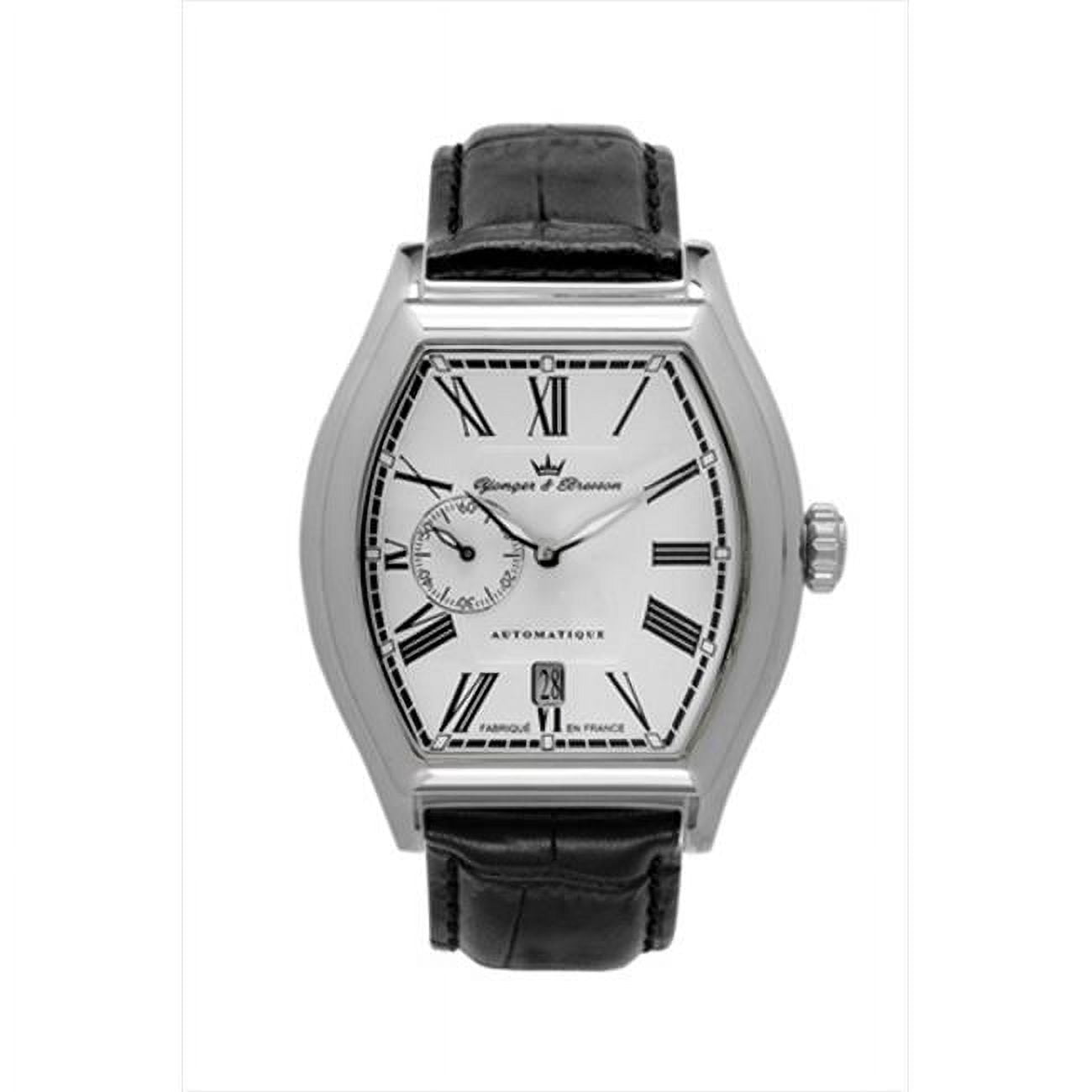 Yonger & Bresson Men's YBH 8342-22 Chenonceau Automatic Black