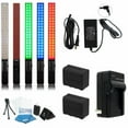 thumbnail image 1 of Yongnuo YN360 LED Video Light 5500K RGB Full Color PRO KIT W/ AC adapter 2 Bat +, 1 of 6