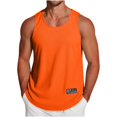 thumbnail image 1 of Yongwang Mens Sleeveless Workout Tank Tops Crew Neck Muscle Shirts Athletic Curved Hem Summer Sport Tops, 1 of 6