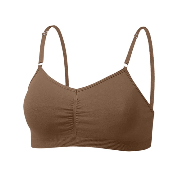 Yongwang Wireless Bras for Women Seamless No Underwire Everyday Bra Full Coverage Soft Bralettes