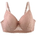 thumbnail image 1 of Yongwang Women's Plus Size Lace Bras Push Up Underwire Bra Soft Full Coverage Lift Up Bra, 1 of 8
