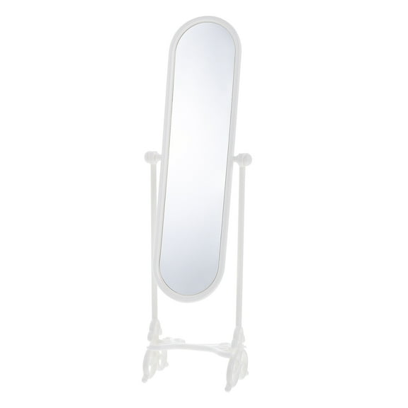 Yongwei 2 Miniature White Dressing Mirrors - Rotatory Body Mirror Set for Decor
