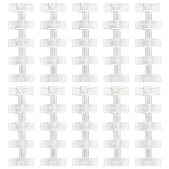 Yongwei 20pcs Binder Rings Spiral Coils for DIY Travel Diary Album Binding