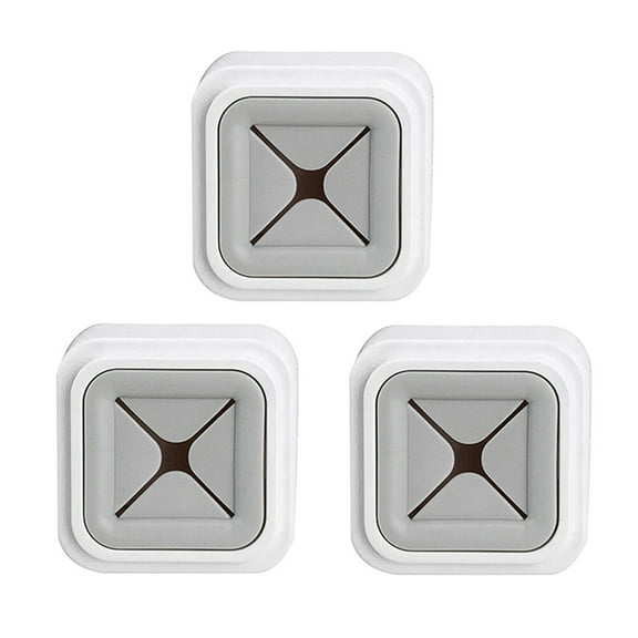 Yongwei 3Pcs Self-Adhesive Wall Hooks for Kitchen, Bathroom, Office