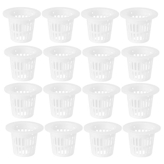 Yongwei 50pcs Net Cups Pots for Hydroponics Orchids