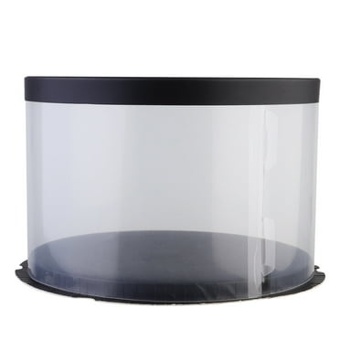 PAMINGONO Cake Box Black 1Pack 10.6x10.6x6.7In