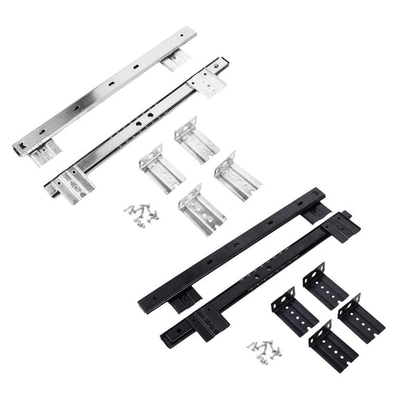Yongwei Adjustable Keyboard Drawer Slides with Brackets and Screws
