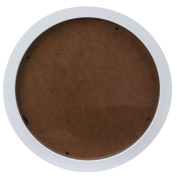 Yongwei BESPORTBLE Round Wood Photo Frame 11" Rustic Wall Decor