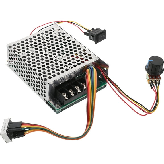 Yongwei DC Motor Controller Regulator Switch for Car Truck - 40A, 12V-36V (Silver)