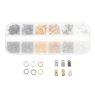 Yongwei DIY Jewelry Making Kit with Rings & Clasps - 6 Colors