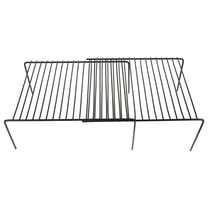 Yongwei Expandable Kitchen Sink Shelf Organizer Rack Cabinet Pantry Black