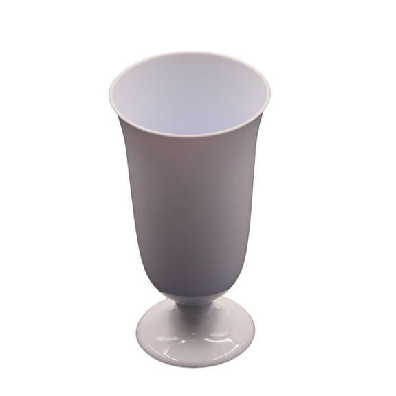 Yongwei Flower Vase 1Pc Plastic Flower Vase Wine Glass Modelling Flower Container Flower Vase