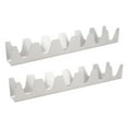 Yongwei Food Rack 2pcs Iron Wire Kitchen Taco Stand Mexican Food Rack