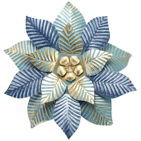 Yongwei Metal Flowers Wall Art Modern Iron Flower Wall Decoration Pendant Background Wall Hanging Ornaments