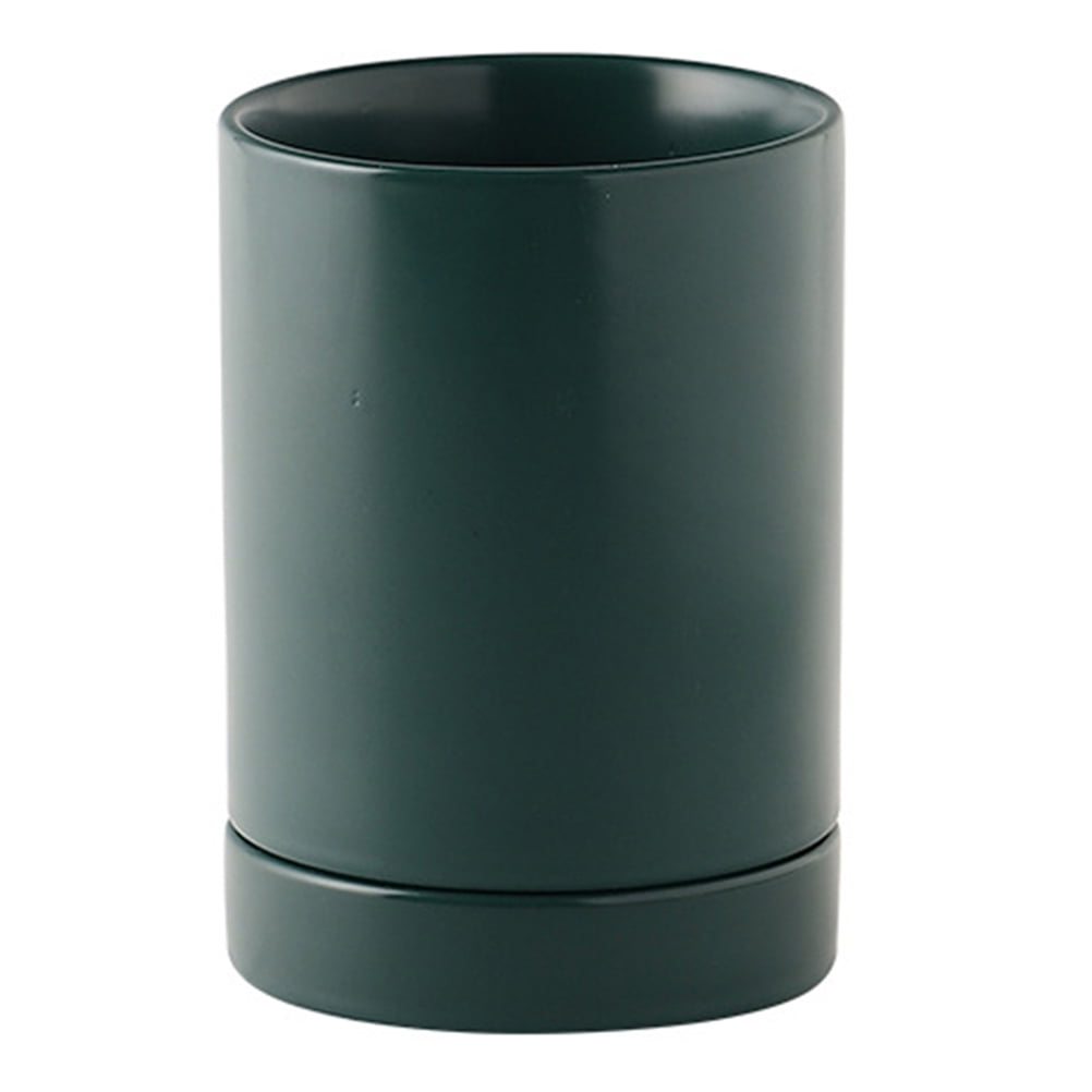 Yongwei Plastic Spoon Holder Utensil Organizer Green