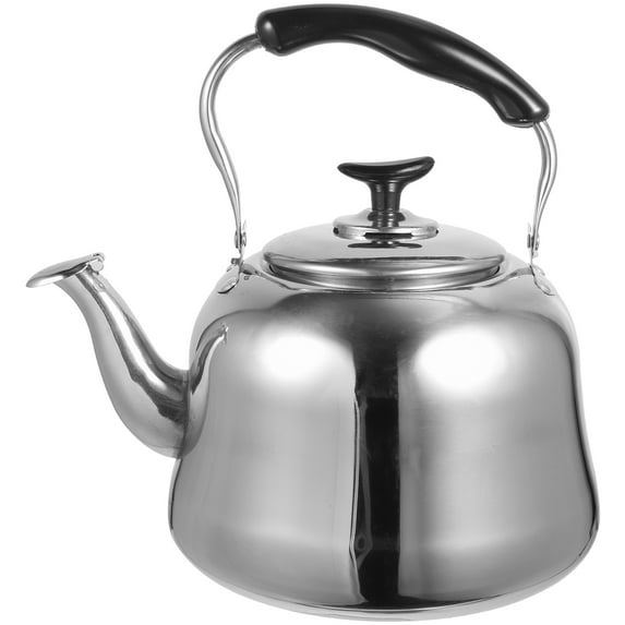 Yongwei Vintage Stainless Steel Tea Kettle 3L: Stovetop with Insulated Handle
