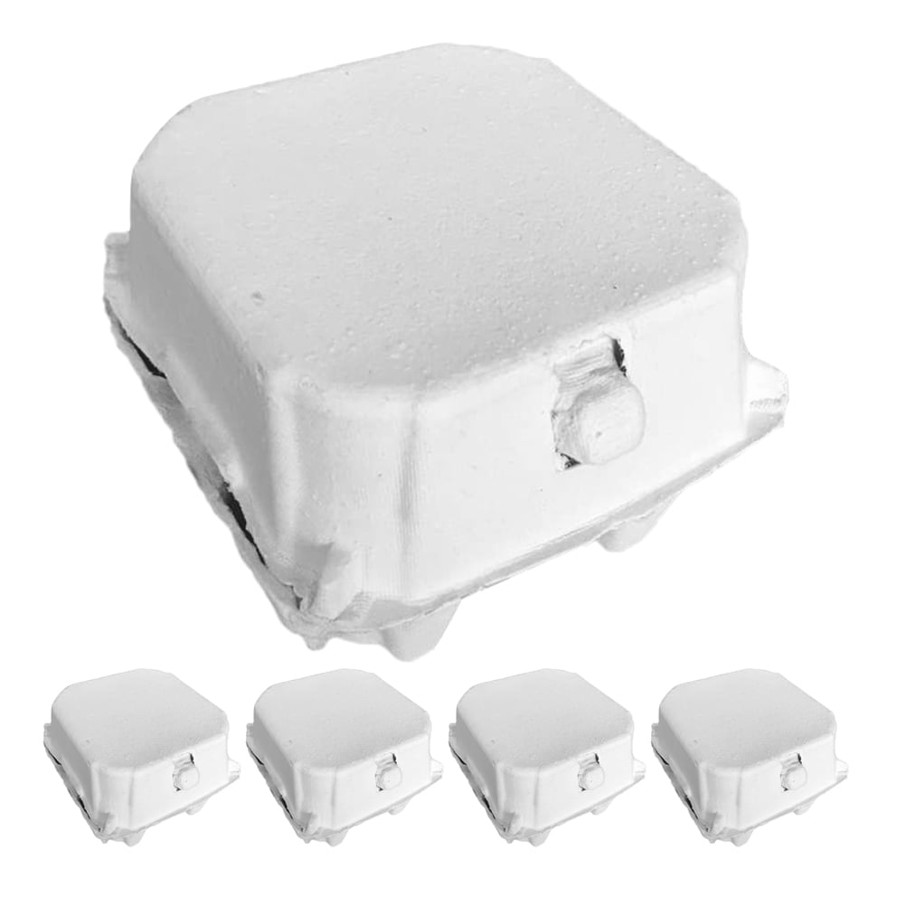Yongwei egg cartons bulk 5pcs Egg Cartons 4grids Paper Pulp Egg Boxes