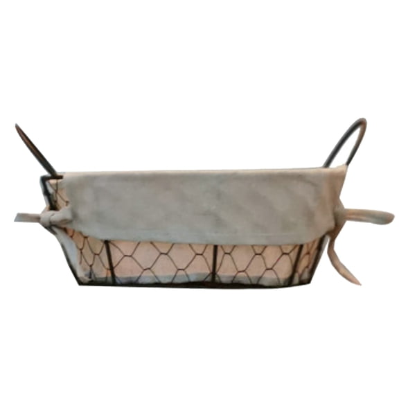 Yongwei fruit basket Iron Art Basket Retro Style Kitchen Storage Basket Picnic Snack Bread Container