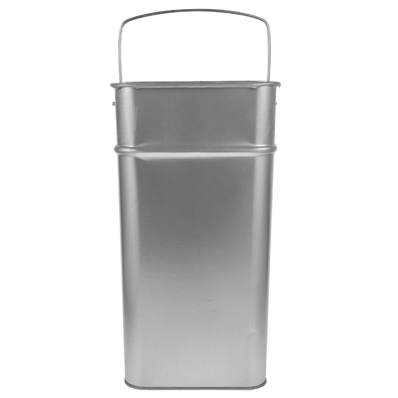 Yongwei garbage can Outdoor Metal Trash Bin Inside Bucket Metal Trash Can Multipurpose Bucket with Handle
