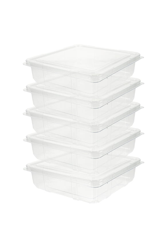 hat boxes 5pcs Knitted Hat Carrier Case Square Storage Box Portable Hats Organizers