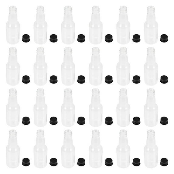 Yongwei small bottles 50Pcs Wine Bottle Portable Beverage Bottle Reusable Juice Bottle Sub Bottle for Wine