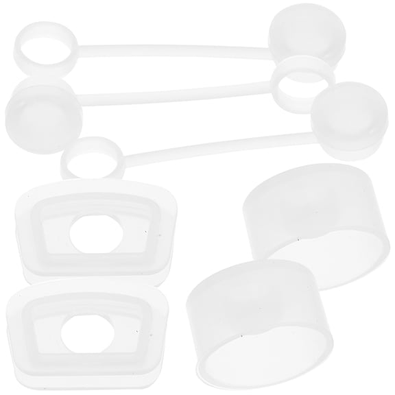 Yongwei spill proof stoppers 1 set of Spill Proof Stoppers Belly Bottle Cap Spill Proof Stoppers Silicone Leaks Stopper