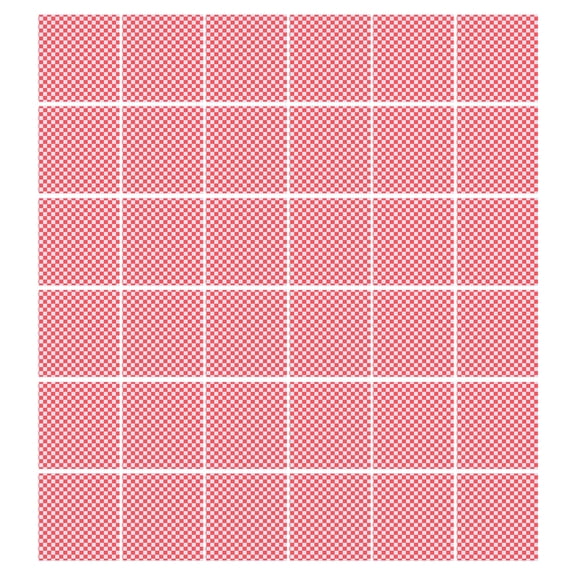 Yongwei wax paper 200 Sheets of Plaid Fried Food Paper Mat Greaseproof Fried Chicken Fresh Fries Pad Food Wrapping Paper