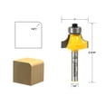 thumbnail image 1 of Yonico 1/4" Radius Round Over Edge Forming Router Bit - 1/4" Shank - 13162q, 1 of 5