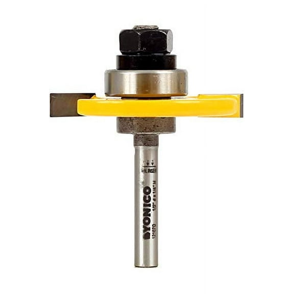Yonico 12107q 1/4-Inch Slotting Cutter Router Bit 1/4-Inch Shank