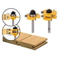 thumbnail image 1 of Yonico 15221q 3/4-Inch 2 Bit Tongue and Groove Router Bit Set 1/4-Inch Shank, 1 of 9