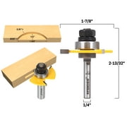 Yonico #20 Biscuit Joint Slot Cutter Router Bit - 1/4" Shank - 14182q