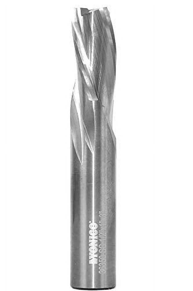 Yonico 36350-SC 1/2-Inch Dia. 3 Flute Low Helix Downcut Spiral End Mill CNC Router Bit 1/2-Inch Shank