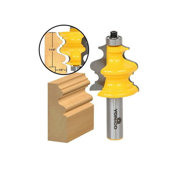 Yonico Architectural Molding Router Bit - 16133