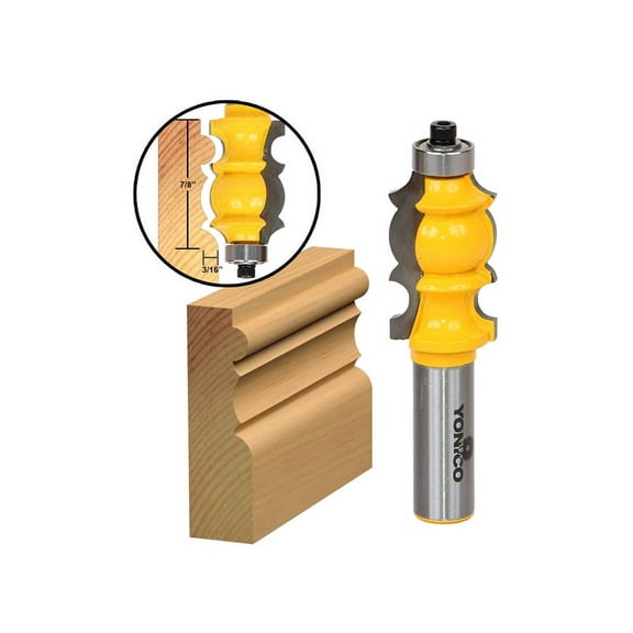Yonico Architectural Moulding Router Bit - 16138