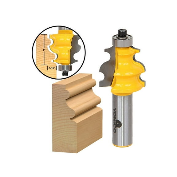 Yonico Architectural Moulding Router Bit - 16139
