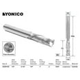Yonico CNC Router Bit 2 Flute Compression Cut 1/4