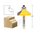 thumbnail image 1 of Yonico Classical Ogee Edging and Molding Router Bit Large - 1/4" Shank - 13186q, 1 of 1