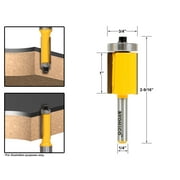 Yonico Flush Trim Router Bit End Bearing - 3/4W X 1H - 1/4 Shank - 14148q