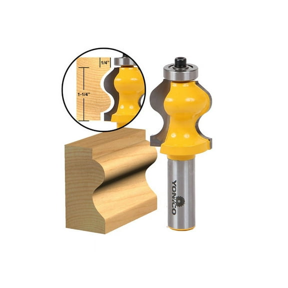 Yonico Jewellery Box Foot Mould Router Bit - 1/2" Shank 18135