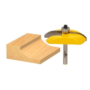 Yonico Raised Panel Router Bit - Carbide - Cove - 1/4" Shank - 12133q