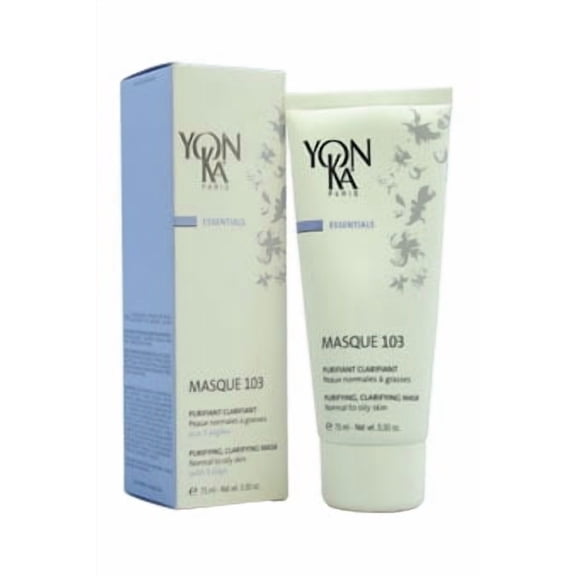 Yonka Essentials Normal to Oily Skin Purifying Clarifying Face Mask, Face Mask 103, 3.3 oz