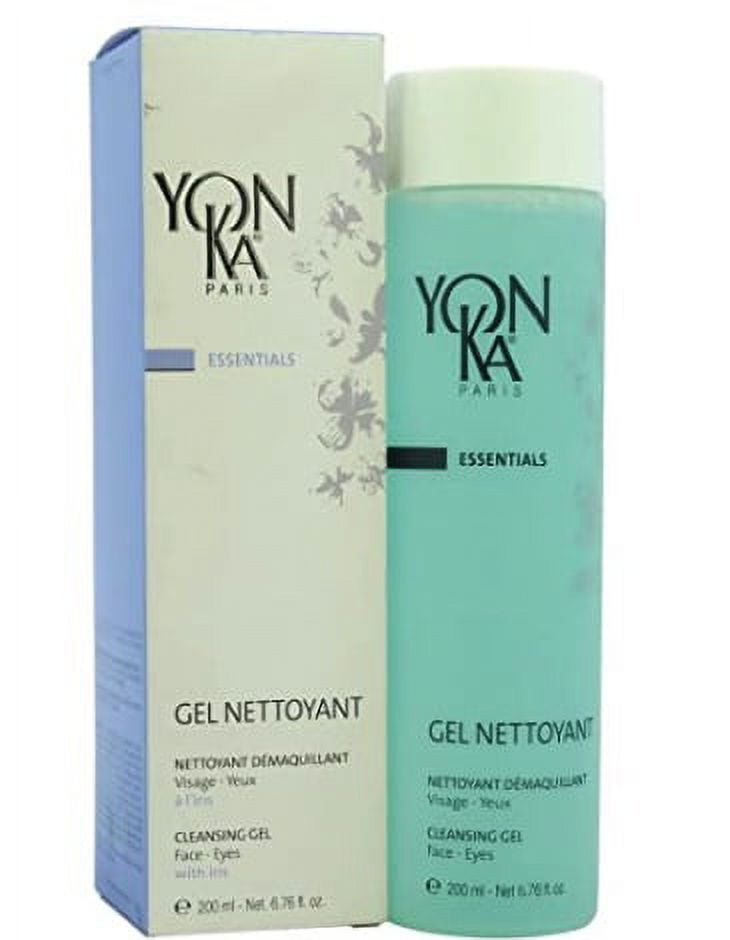 Yonka Gel Nettoyant Cleansing Gel, Face Eyes Wash for All Skin Types