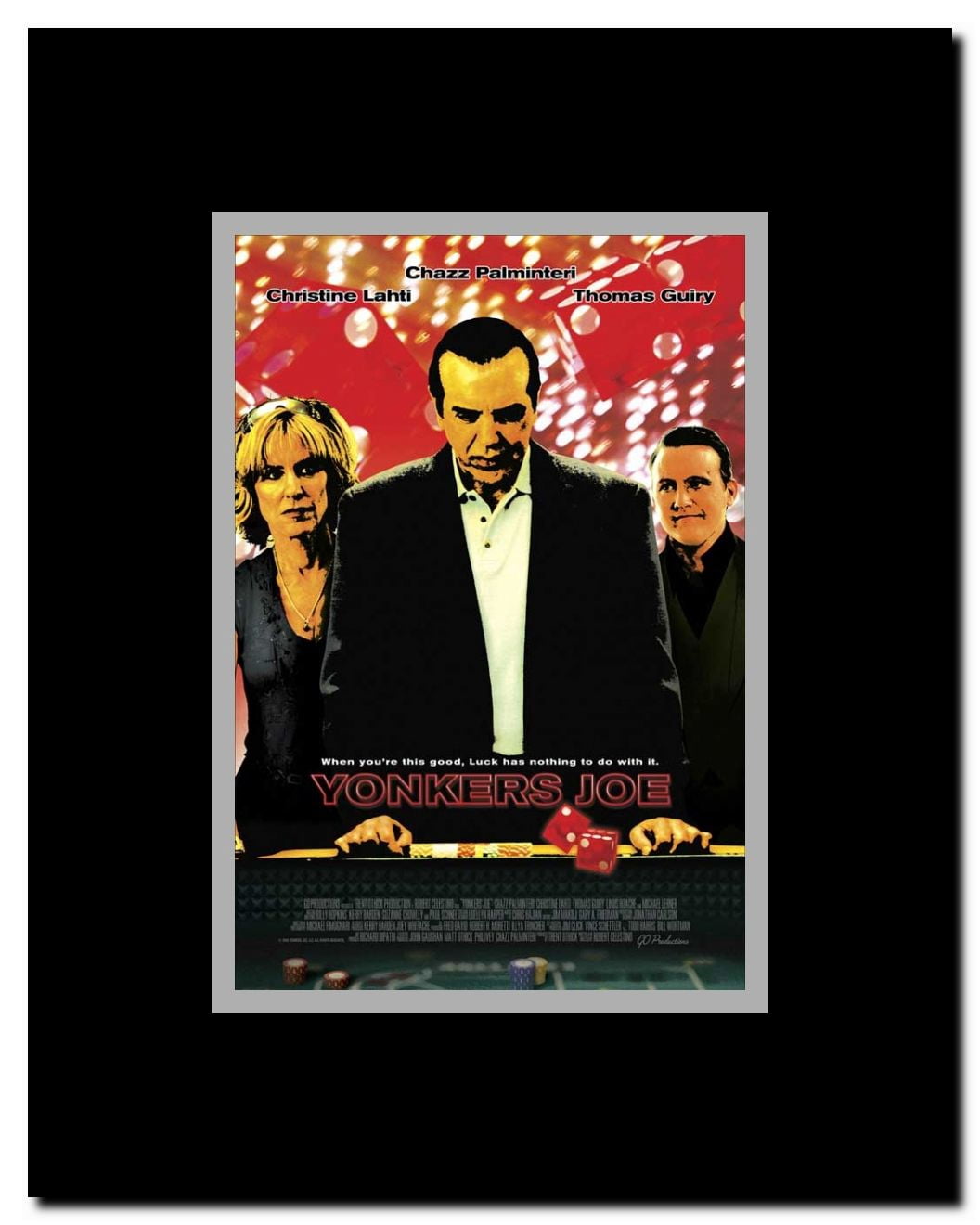 Yonkers Joe Framed Movie Poster